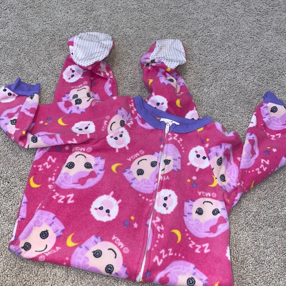 Zip up Lala Loopsy pjs